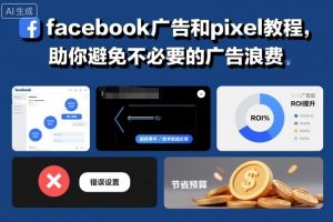 facebook广告和pixel教程，助你避免不必要的广告浪费-优品网赚资源库