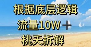 据底层逻辑，流量10W+，以安全知识科普为例-优品网赚资源库