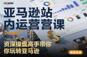 亚马逊站内运营课:资深操盘高手带你玩转亚马逊-优品网赚资源库