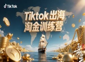 Tiktok出海淘金训练营，跨境电商TK实战变现-优品网赚资源库