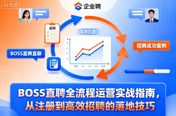 BOSS直聘全流程运营实战指南，从注册到高效招聘的落地技巧-优品网赚资源库