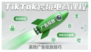 TikTok跨境电商全流程实操课,助力从业者掌握TikTok跨境电商运营核心技能,高效开展业务-优品网赚资源库