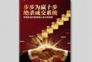 步步为赢十步绝杀成交系统，所有的成交都是精心设计的结果-优品网赚资源库