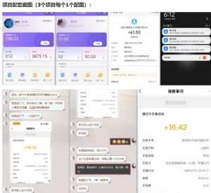 当天能收益的3个小项目拆解_包括平台+操作流程-优品网赚资源库