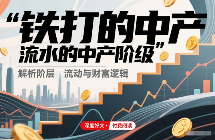 付费文章：铁打的中产，流水的中产阶级-优品网赚资源库