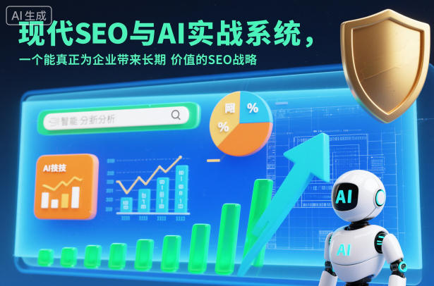 现代SEO与AI实战系统，一个能真正为企业带来长期价值的SEO战略（英语+中文字幕）-优品网赚资源库