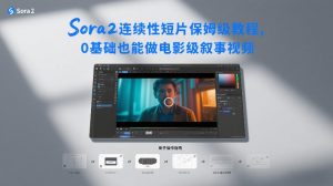 Sora2连续性短片保姆级教程，0基础也能做电影级叙事视频-优品网赚资源库