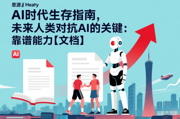 AI时代生存指南,未来人类对抗AI的关键:靠谱能力【文档】-优品网赚资源库