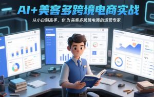 AI+美客多跨境电商实战，从小白到高手，你也可以成为美客多跨境电商的运营专家-优品网赚资源库