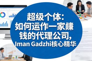 超级个体：如何运作一家賺钱的代理公司，Iman Gadzhi核心精华（双语字幕）-优品网赚资源库