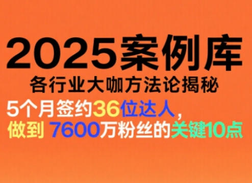 波波来了案例库，收录各行业大咖的方法论，各行业大咖方法论揭秘（更新2026年3月）-优品网赚资源库