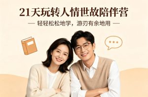 21天玩转人情世故陪伴营-文字稿,轻轻松松地学,游刃有余地用-优品网赚资源库