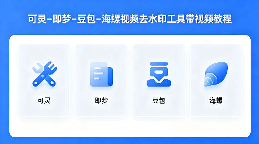 可灵–即梦–豆包–海螺视频去水印工具带视频教程-优品网赚资源库