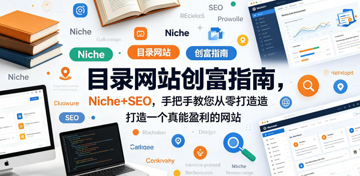目录网站创富指南，Niche+SEO，手把手教您从零打造打造一个真能盈利的网站【原创双语字幕】-优品网赚资源库