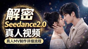 Seedance 2.0解密教程:零基础制作真人MV全流程-优品网赚资源库