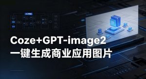 【Coze工作流搭建实操教程】coze+GPT-image2一键生成商业应用图片,全流程保姆级教学-优品网赚资源库