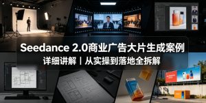 Seedance 2.0商业广告大片生成案例详细讲解|从实操到落地全拆解-优品网赚资源库