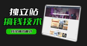 干货来袭！麦子甜带你吃透独立站｜从搭建到引流一站式教学《独立站》第一期-优品网赚资源库
