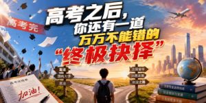 付费文章:高考之后,你还有一道万万不能错的“终极抉择”-优品网赚资源库