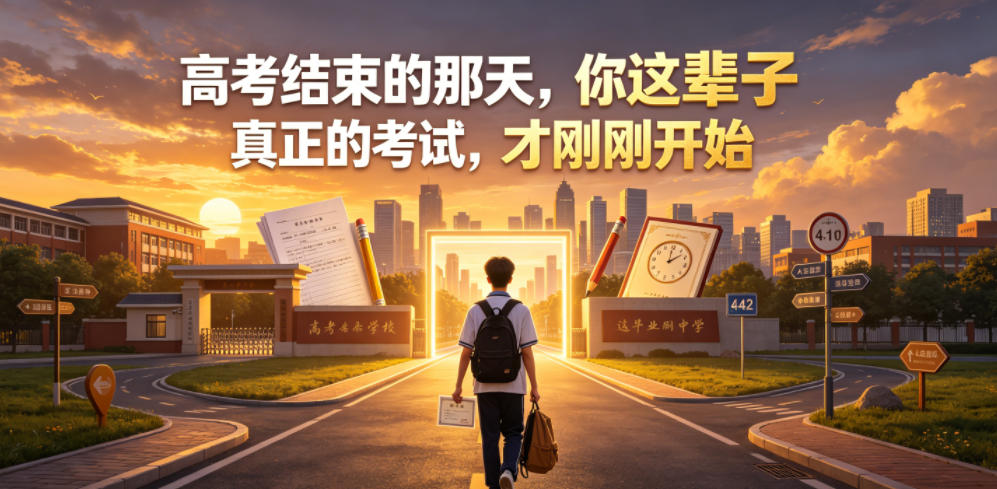 付费文章：高考结束的那天，你这辈子真正的考试，才刚刚开始-优品网赚资源库
