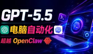 GPT-5.5+Codex全自动操控电脑和浏览器!彻底取代OpenClaw+Hermes Agent,实现高效率自动化工作-优品网赚资源库