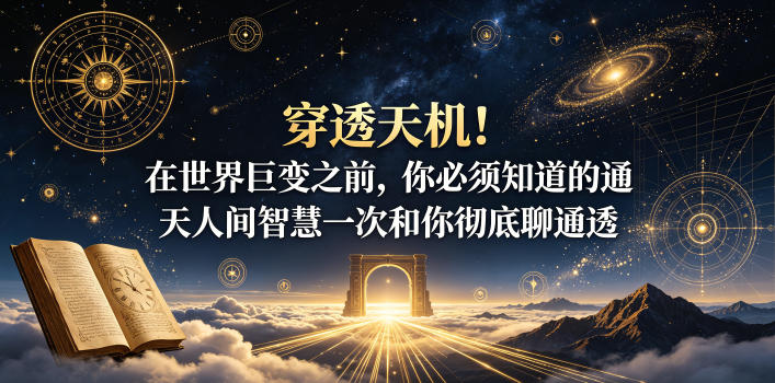 付费文章：穿透天机！在世界巨变之前，你必须知道的通天人间智慧一次和你彻底聊通透-优品网赚资源库