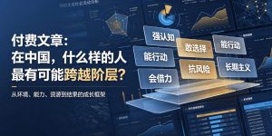 付费文章:在中国,什么样的人最有可能跨越阶层?-优品网赚资源库