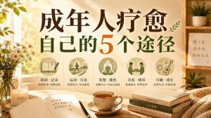 付费文章:成年人疗愈自己的5个途径-优品网赚资源库