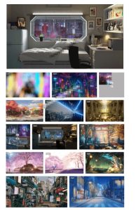 某宝付费购买!108GB,直播绿幕二次元3D动态虚拟背景合集,抖音动漫房间高清直播素材,电脑桌面壁纸-优品网赚资源库