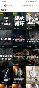 抖音12W粉丝博主的健身类科普短视频教程,手把手教普通人把健身科普流量稳定转化为长期收益-优品网赚资源库